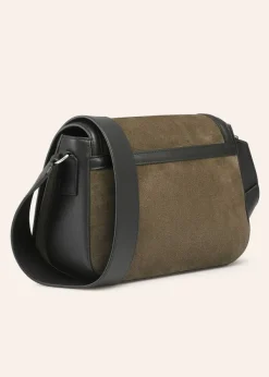 New ME+EM Angled Crossbody Bag Olive/Black