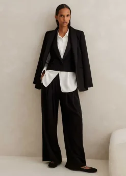Clearance ME+EM Bracelet Sleeve Forever Tux Jacket Black