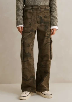 Best ME+EM Camo Cargo Trouser Khaki