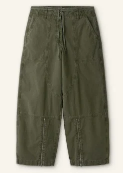 Best ME+EM Casual Crop Trouser Light Khaki