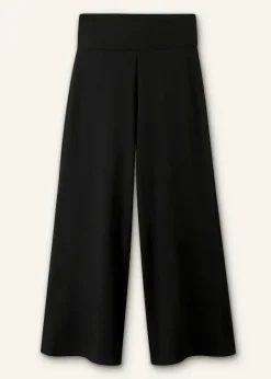 Outlet ME+EM Crop Palazzo Pant Black