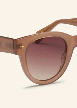 ME+EM D-Frame Sunglasses Smokey Nude