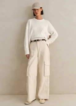 Sale ME+EM Elasticated Strap Mary Jane Off White
