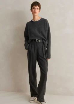 Hot ME+EM Elongated Tapered Trouser Charcoal