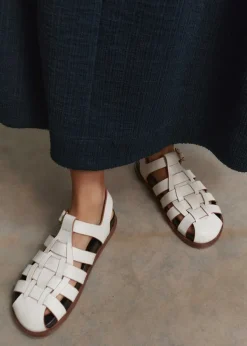 Sale ME+EM Fisherman Sandal Off White