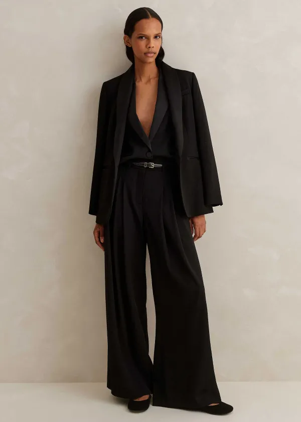 New ME+EM Forever Tux Regular-Length Trouser Co-Ord Black