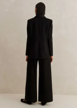 Sale ME+EM Forever Tux Short-Length Trouser Three-Piece Suit Black