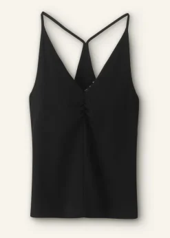 Outlet ME+EM Halterneck Tank Top Black