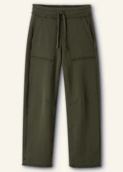 New ME+EM Jersey Engineered-Leg Jogger Olive