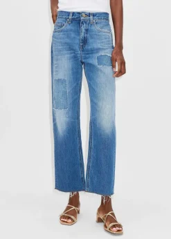 Clearance ME+EM Messed Up Authentic Relaxed Jean Blue