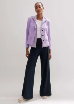 ME+EM Palazzo Pant Dark Navy