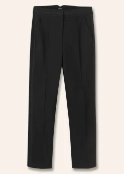 Clearance ME+EM Perfect Workwear Slim Crop Trouser Black
