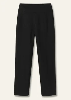 Sale ME+EM Ponte Split Hem Crop Trouser Black