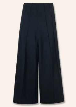 Clearance ME+EM Regular Length Travel Tailoring Palazzo Navy