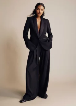 New ME+EM Regular-Length Forever Tux Trouser Suit Black