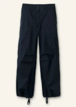 Sale ME+EM Relaxed Low-Rise Cargo Trouser Navy