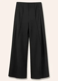 Discount ME+EM Short Length Travel Tailoring Palazzo Black