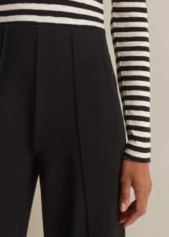 Discount ME+EM Short Length Travel Tailoring Palazzo Black