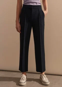 Online ME+EM Slim Crop Forever Trouser Navy
