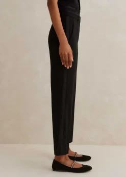 Online ME+EM Slim Crop Forever Tux Trouser Black