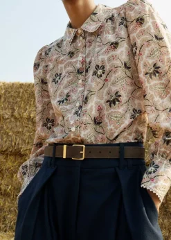 Hot ME+EM Suede Belt Olive