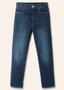 Sale ME+EM Super Slim Crop Jean Authentic Dark Blue Wash