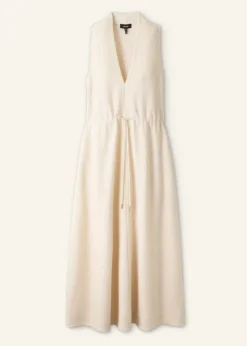 Discount ME+EM Textured Maxi Dress Cream
