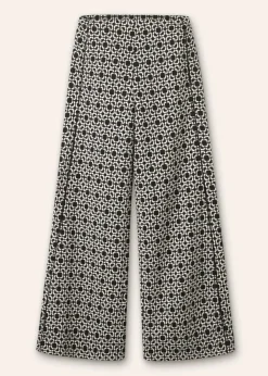 Discount ME+EM Travel Tailoring Graphic Jacquard Trouser Black/White