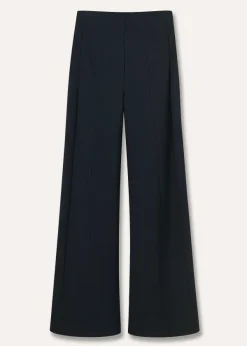 Hot ME+EM Travel Tailoring Kick Flare Trouser Navy