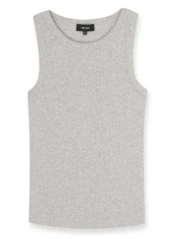 Hot ME+EM Ultimate Crew Neck Vest Pale Grey Melange