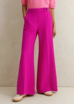 Sale ME+EM Wide-Leg Flare Trouser Electric Pink